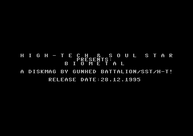 Screenshot Ausgabe 01 – Dezember 1995