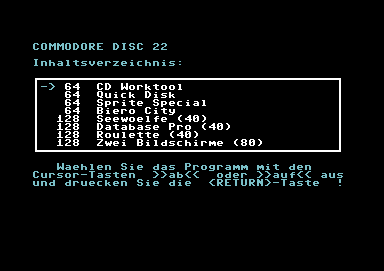 Screenshot Ausgabe 22