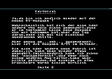 Screenshot Ausgabe 04 – Oktober 1995