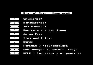 Screenshot Ausgabe 1/1988