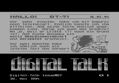 Screenshot Ausgabe 007 – Mai 1994