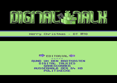 Screenshot Ausgabe 070 – Dezember 2004
