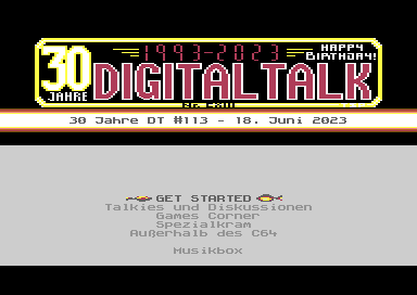 Screenshot Ausgabe 113 – 18. Juni 2023 – 30 Jahre Digital Talk