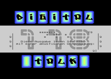 Screenshot Digital Talk