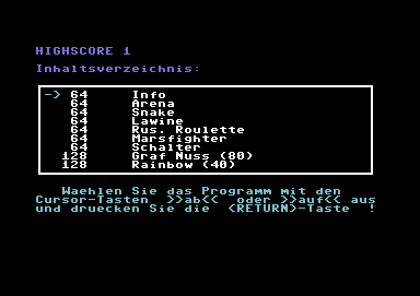 Screenshot Ausgabe 1/1992