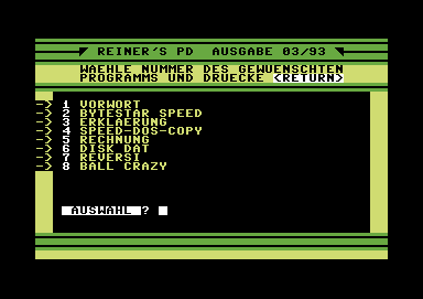 Screenshot Ausgabe 03 – 03/93