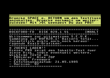 Screenshot Ausgabe 29 – Juli 1995