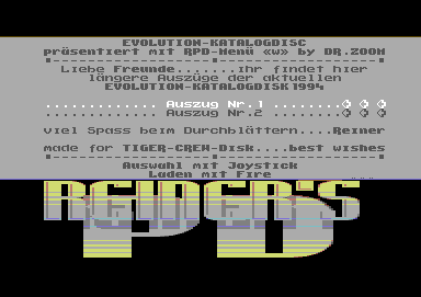Screenshot Ausgabe 001 – April 1994