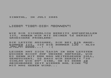 Screenshot Ausgabe 131 – Februar 2005