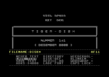 Screenshot Ausgabe 141 – Dezember 2005
